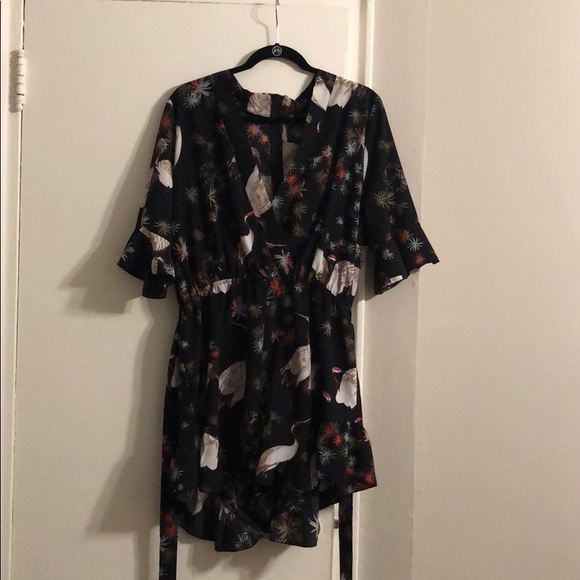 Romper w Cranes - Picture 2 of 4